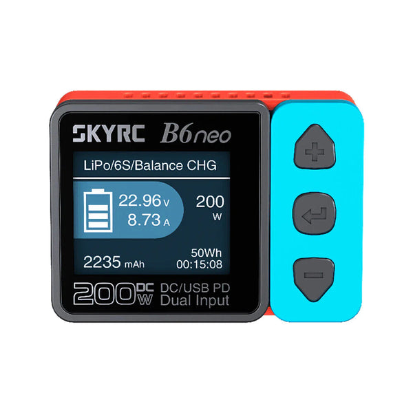 SkyRC B6 Neo Smart Charger 200w DC PD Dual Input