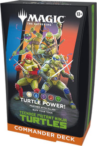 Magic The Gathering Teenage Mutant Ninja Turtles Commander Deck