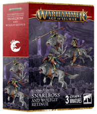 Gloomspite Gitz: Snarlboss and Wolfgit Retinue