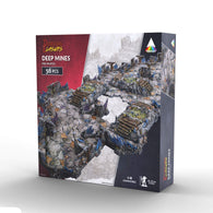 Dungeons & Lasers PrismaCast Pre-Painted Terrain Deep Mines