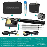 Sequre S99 Soldering Iron Kit with 4 Tips and PSU