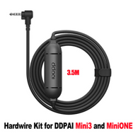 DDPAI 12/24V Micro USB Dash Cam Charger Hard Wire Hardwire Kit for DDPAI Mini3 Mini One Car DVR Dash Cam Mirror Camera Charging Cable-FpvFaster