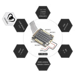 Diatone Mamba Stack F405 Mini F4 Flight Controller + F25 20A 2-4S ESC 20x20mm-FpvFaster