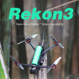 RekonFPV Rekon 3 Nano Long Range 18650 Battery FPV Drone BNF FrSky-FpvFaster